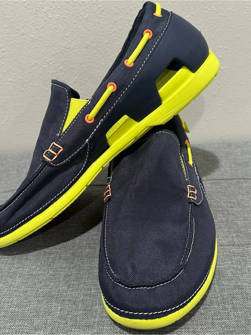 Crocs Men's Beach Line Boat Slip-On Casual Loafer Shoes